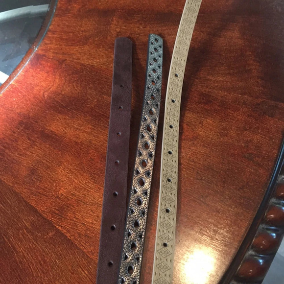 New* Apt. 9 Three for 1 Skinny‎ Belts - Picture 6 of 7